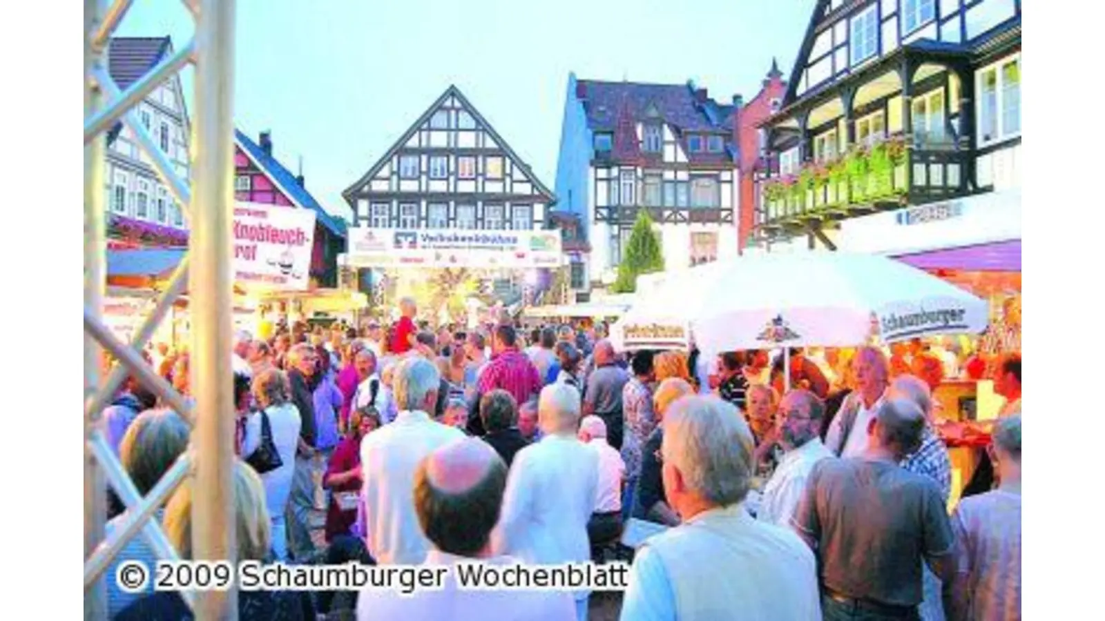 Ein Riesenrad beim Altstadtfest (Foto: ste)