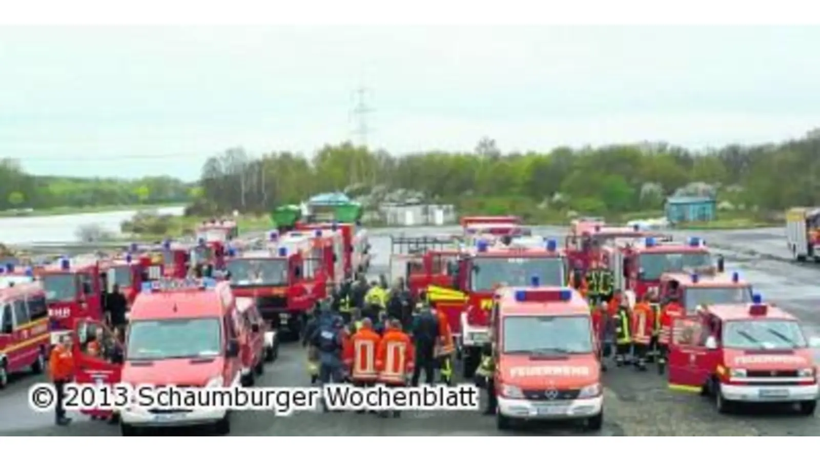 Kreisfeuerwehrbereitschaft Nord begibt sich auf Hochwassereinsatz (Foto: em)