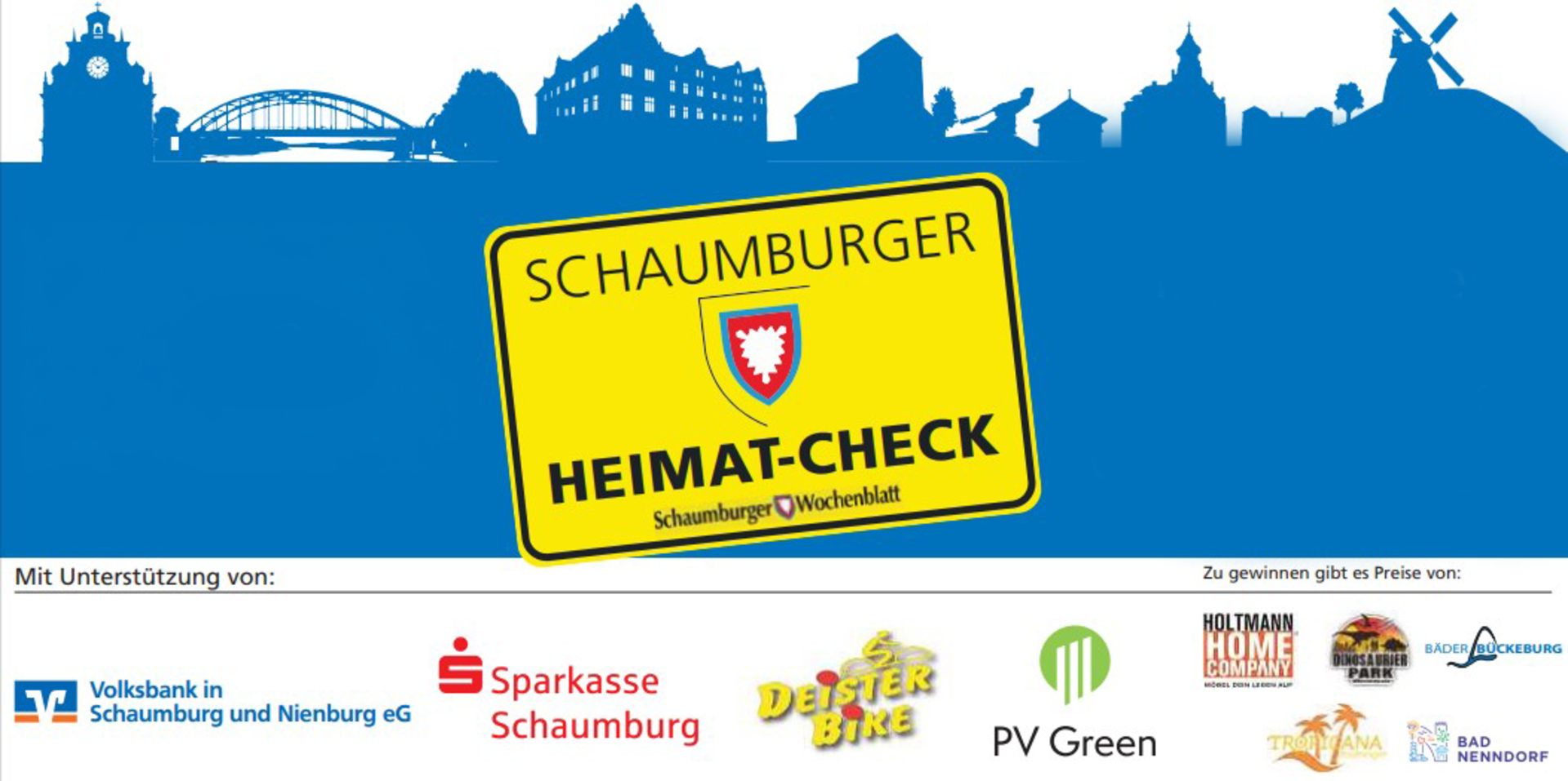 Der Heimat-Check startet am 12. Juli. (Foto: Schaumburger Wochenblatt)