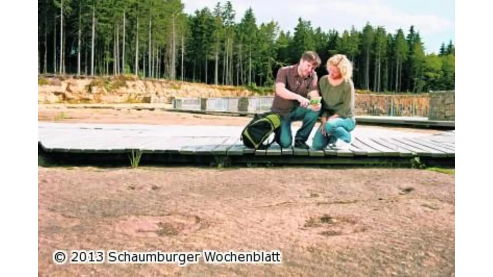 Vergangenen Zeiten hautnah auf der Spur (Foto: red)