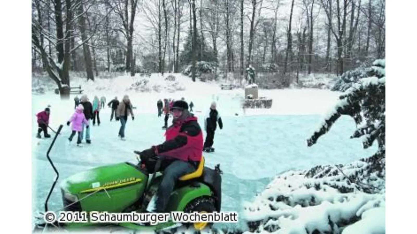 Keine Eisbahn um Stürmenden Jäger (Foto: ste)