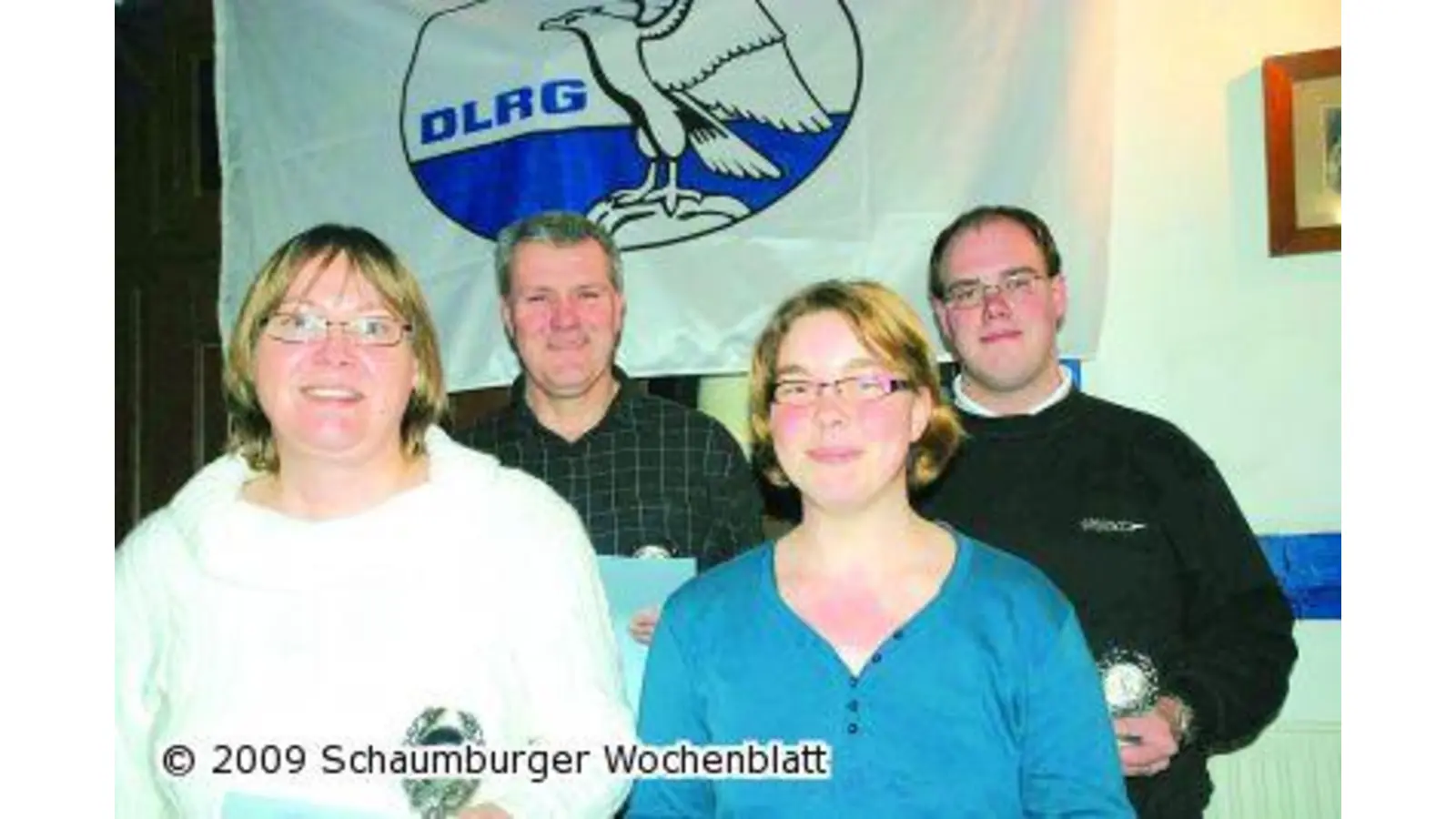 DLRG ehrt verdiente Mitglieder (Foto: red)
