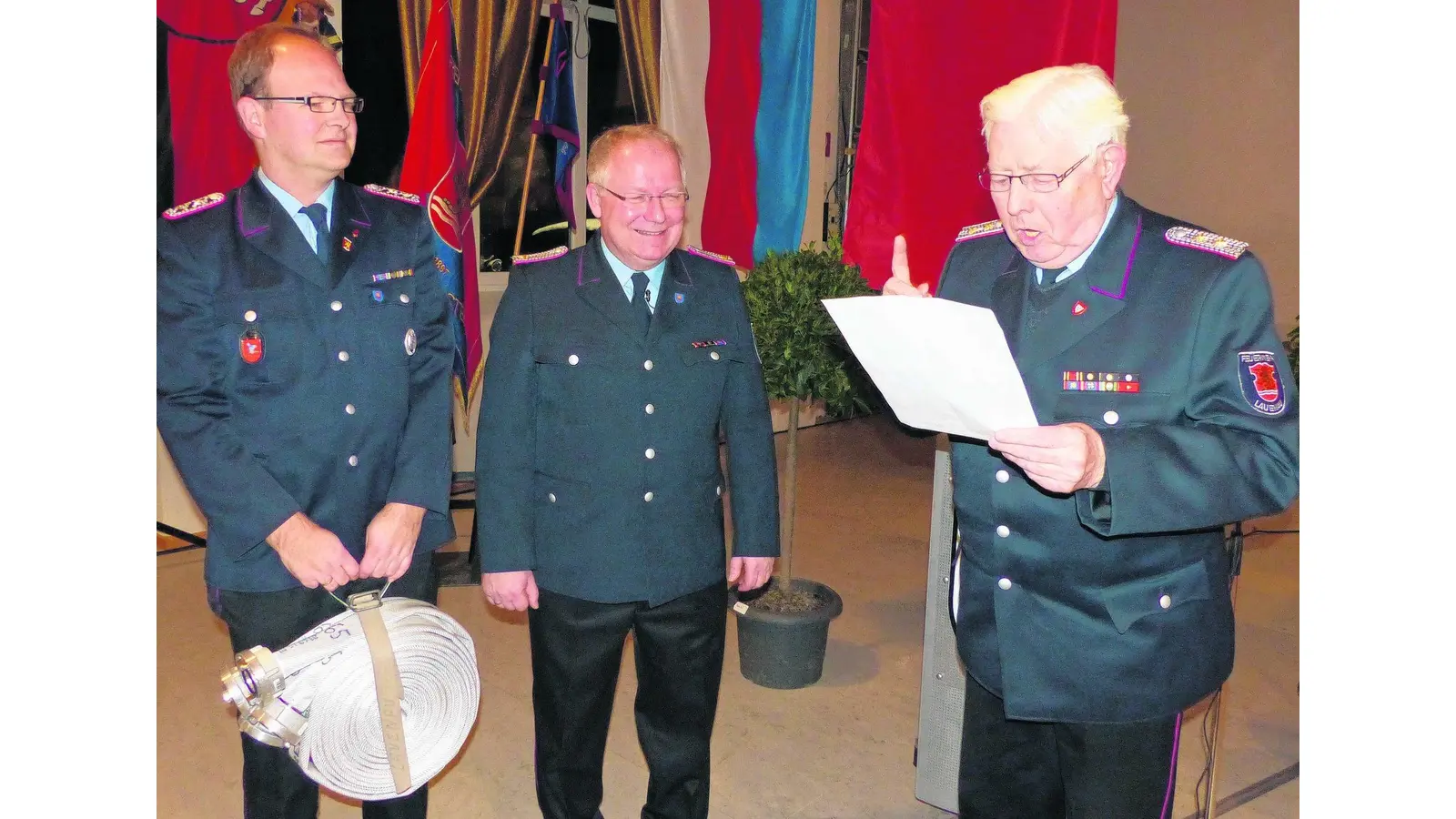 Neue Schläuche von der Eishalle (Foto: al)