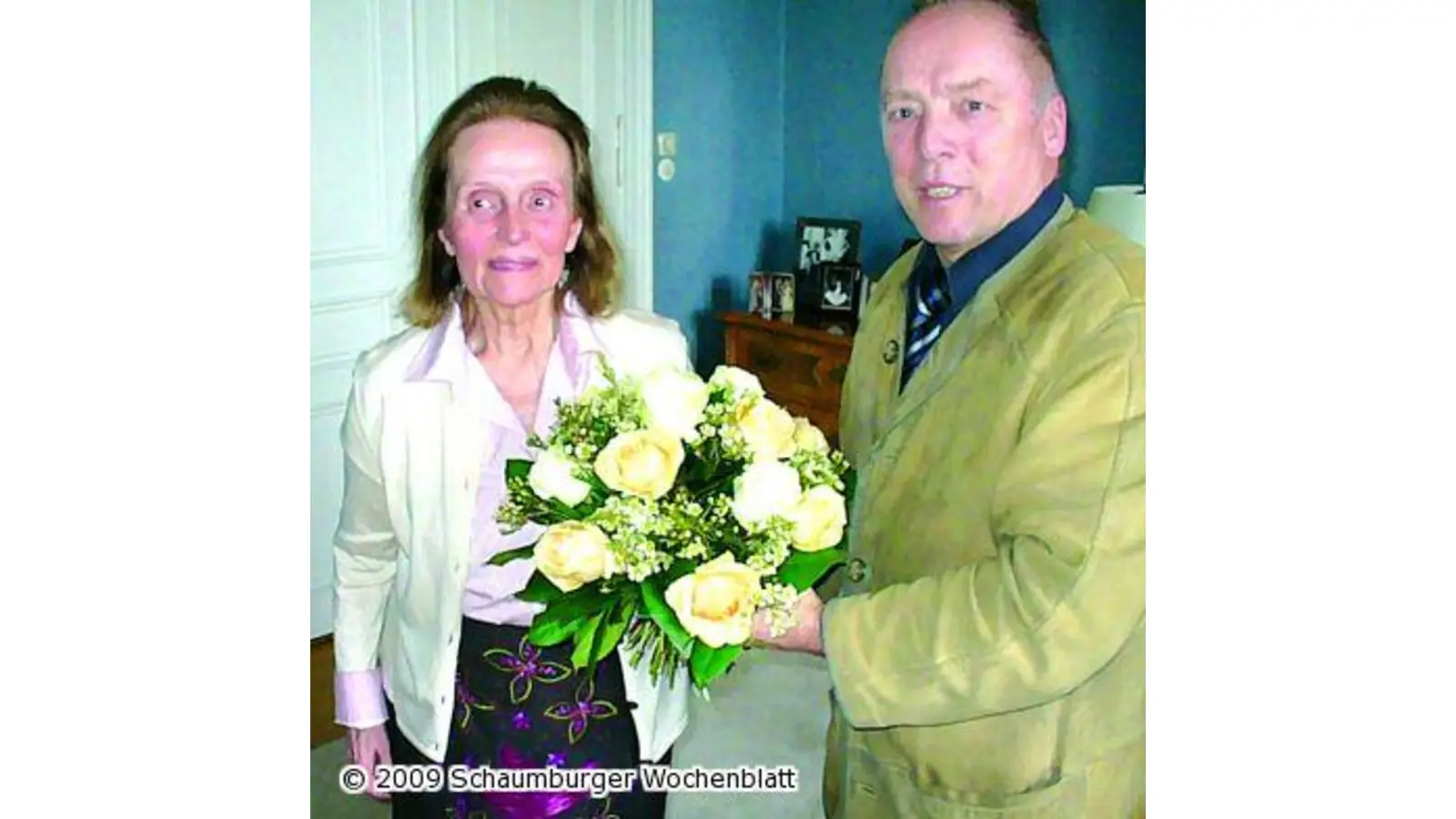 Blumen für Fürstin Benita (Foto: hb)