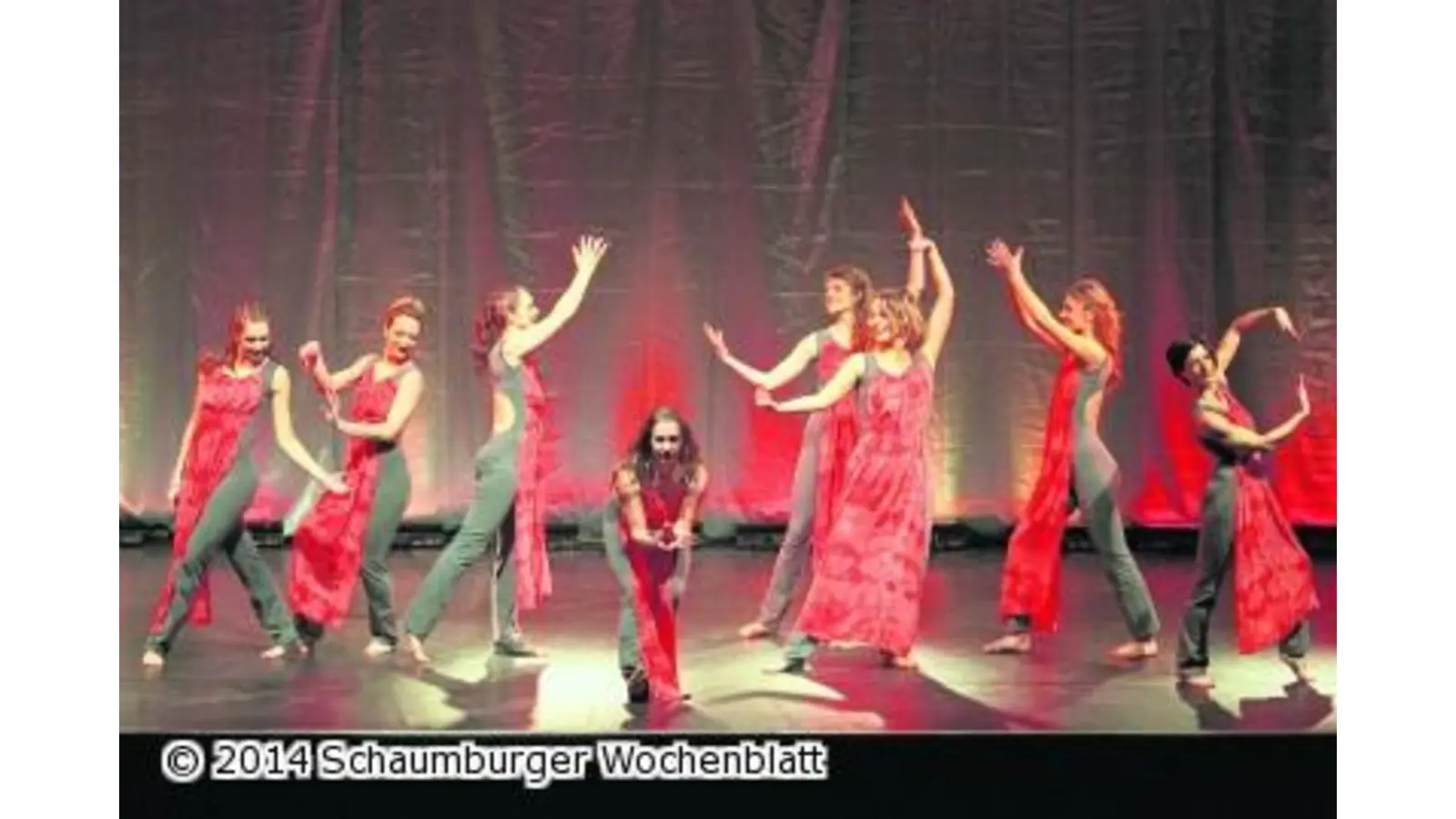 Zauberhafte Tanzperformance (Foto: bb)