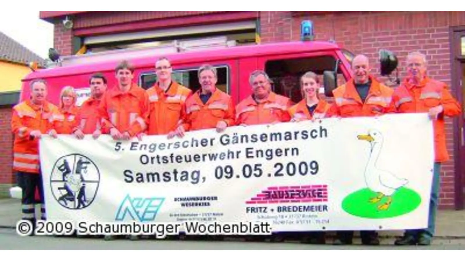 Fünfter Engerscher Gänsemarsch (Foto: ste)