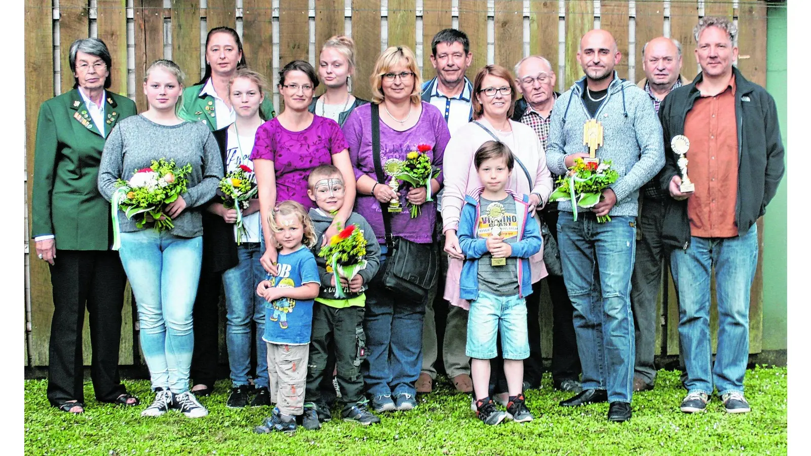 Neues Bürgerkönigshaus beim Schützenverein Liekwegen (Foto: jb)