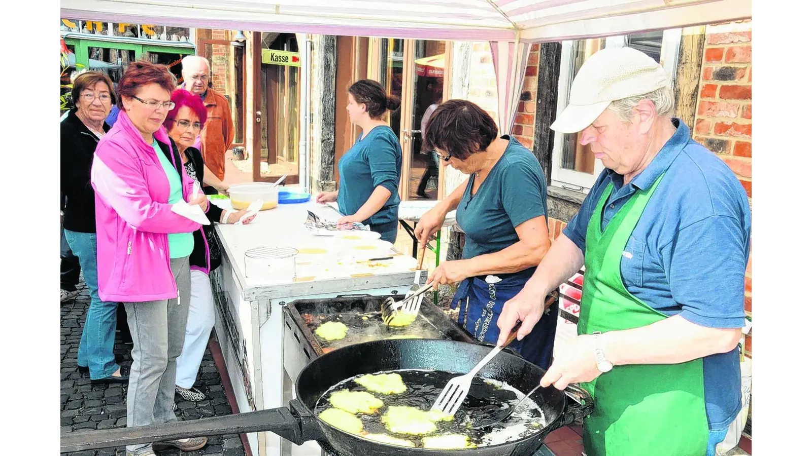 Alles dreht sich um die Knolle (Foto: bt)