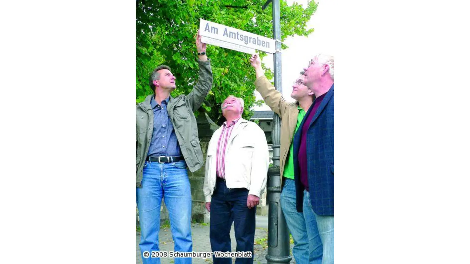 Die ersten Lauenauer Straßen verraten etwas über ihren Namen (Foto: al)