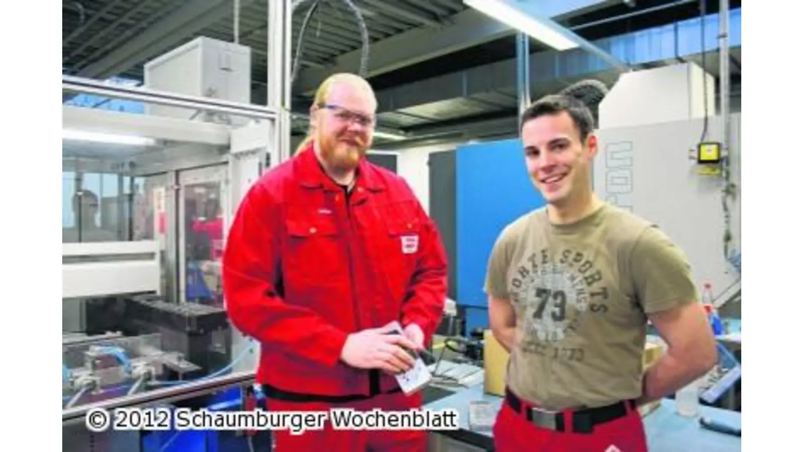 Keine Panik unter den Lehrlingen (Foto: em)