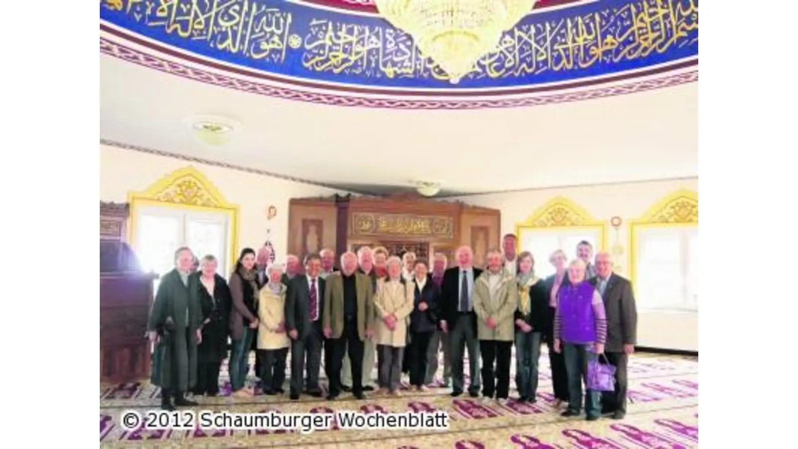 Seniorenunion zu Gast in der Moschee (Foto: tau)
