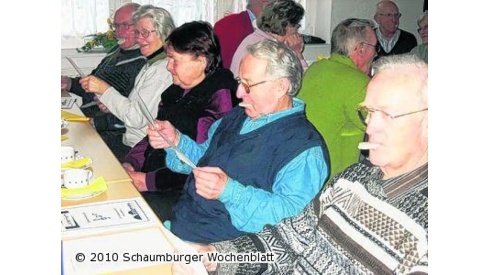 Senioren haben viel Spaß (Foto: tt)