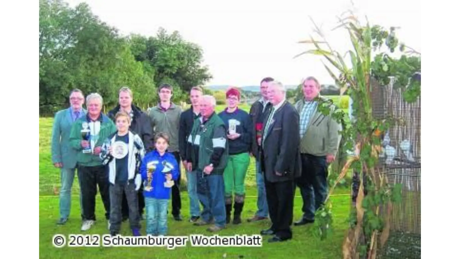 Freilandschau mit vielen vorzüglichen Resultaten (Foto: km)