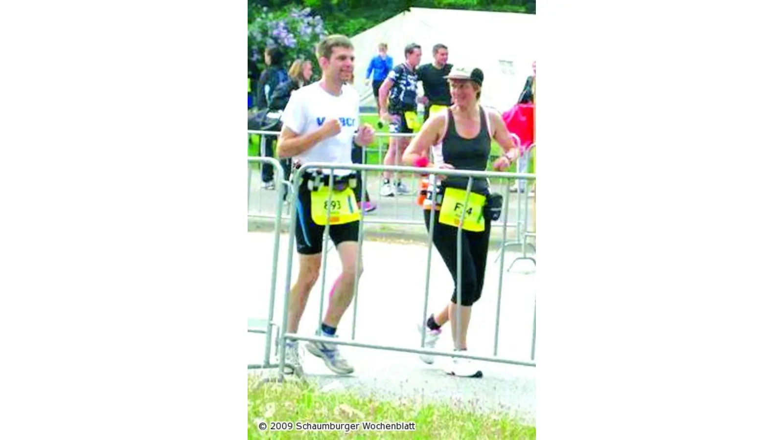 Lauenhäger Lauftreff beim Hannover-Marathon (Foto: wtz)