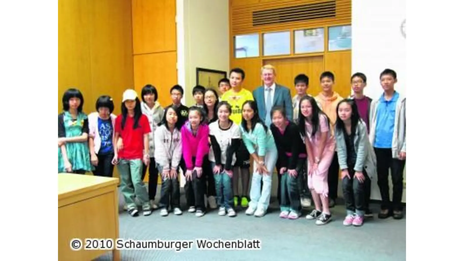 20 Schüler aus Fernost in Stadthagen (Foto: jl)
