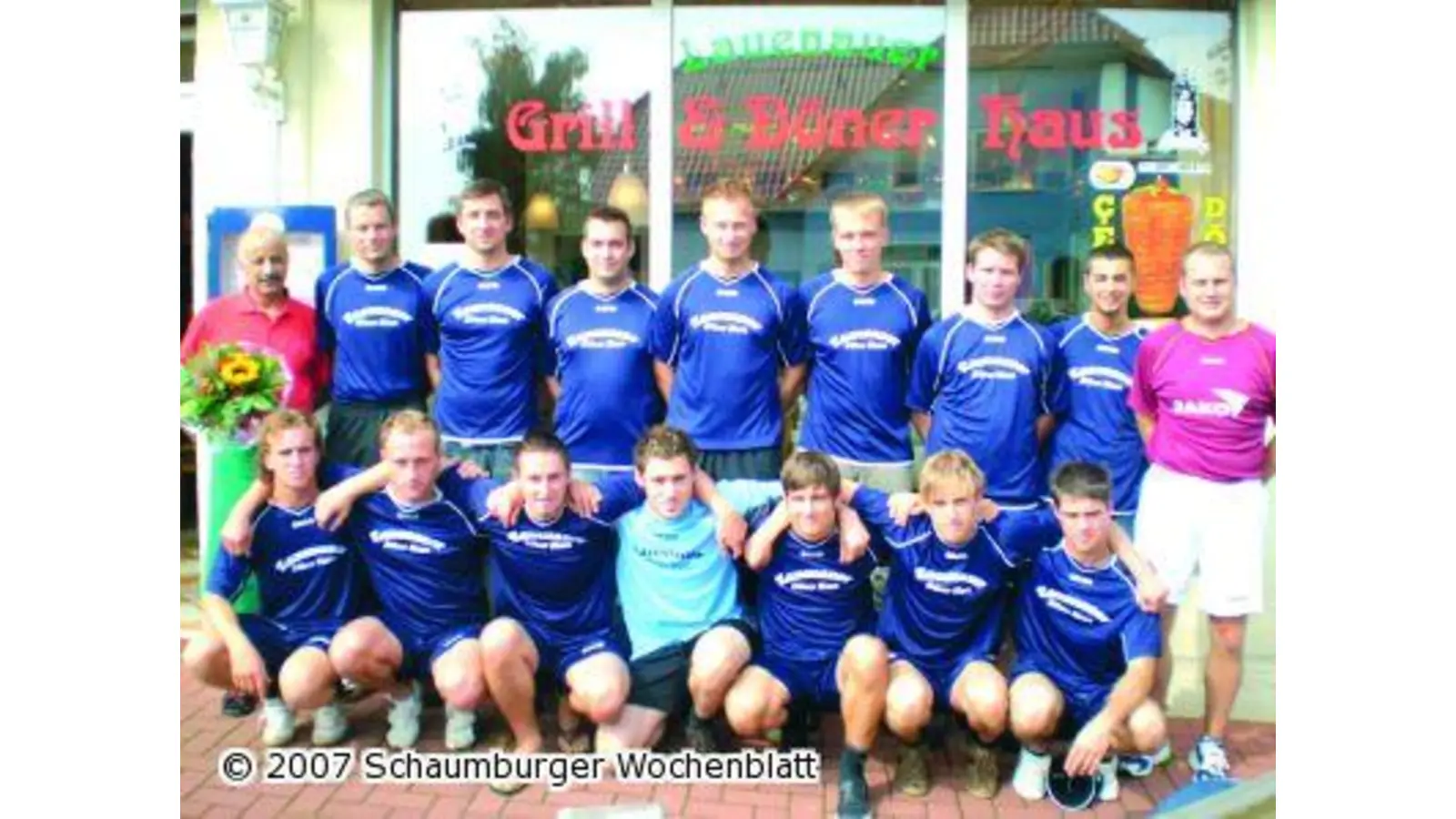 Einen kompletten Satz Trikots spendet Lauenauer Dönerhaus (Foto: red)