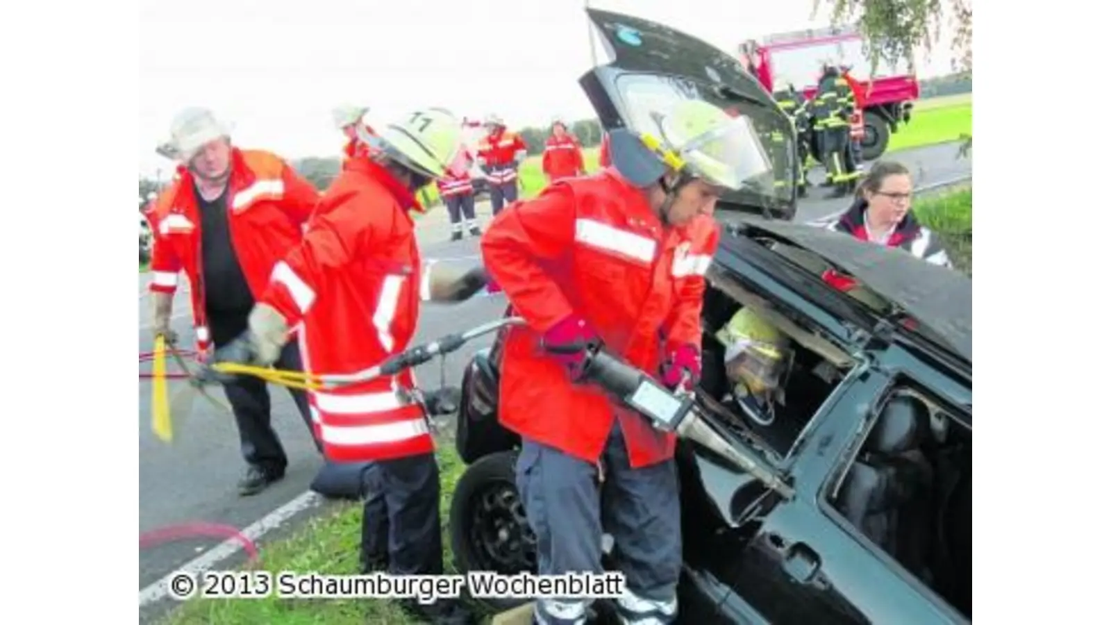 Sieben Menschen müssen gerettet werden (Foto: em)