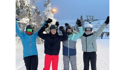 WBG-Schüler lernen beim Austausch den finnischen Winter kennen.  (Foto: privat)