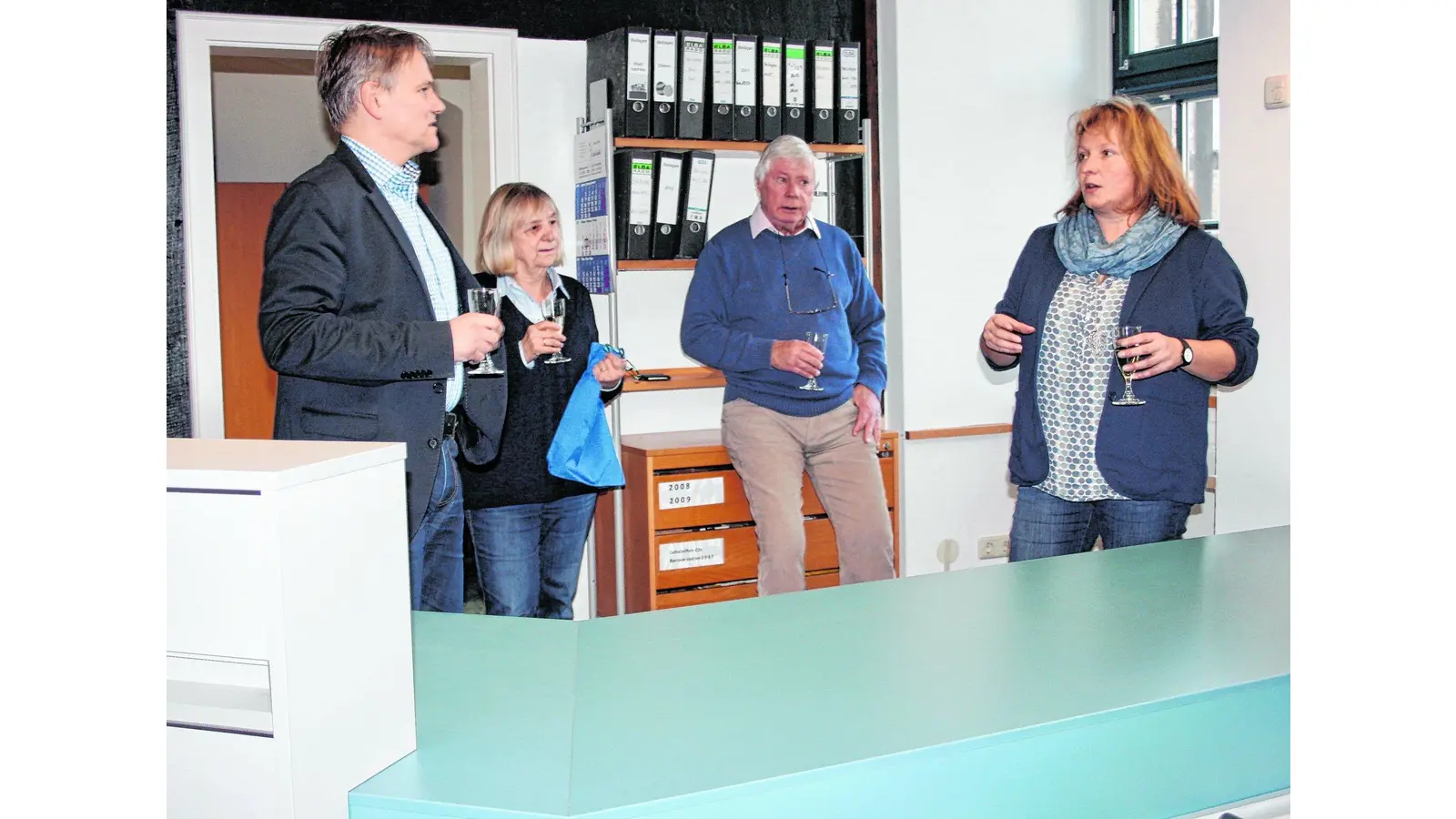 Stadtbücherei mit neuem Foyer (Foto: pp)