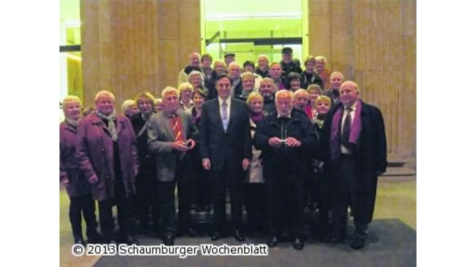 Ministerpräsident empfängt Bückeburger Senioren Union (Foto: ed)