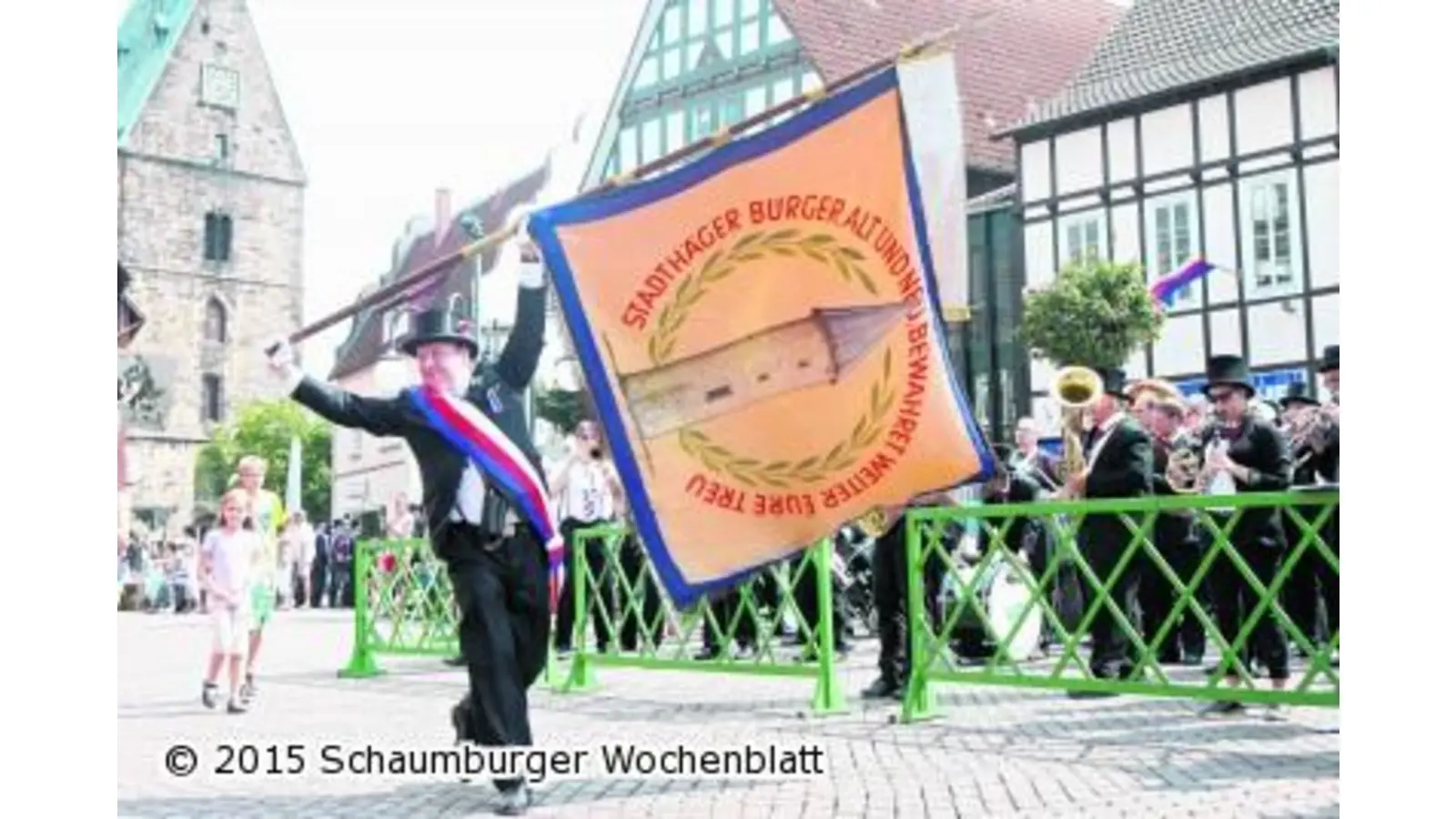 Der Schützenfest-Trubel beginnt (Foto: bb)