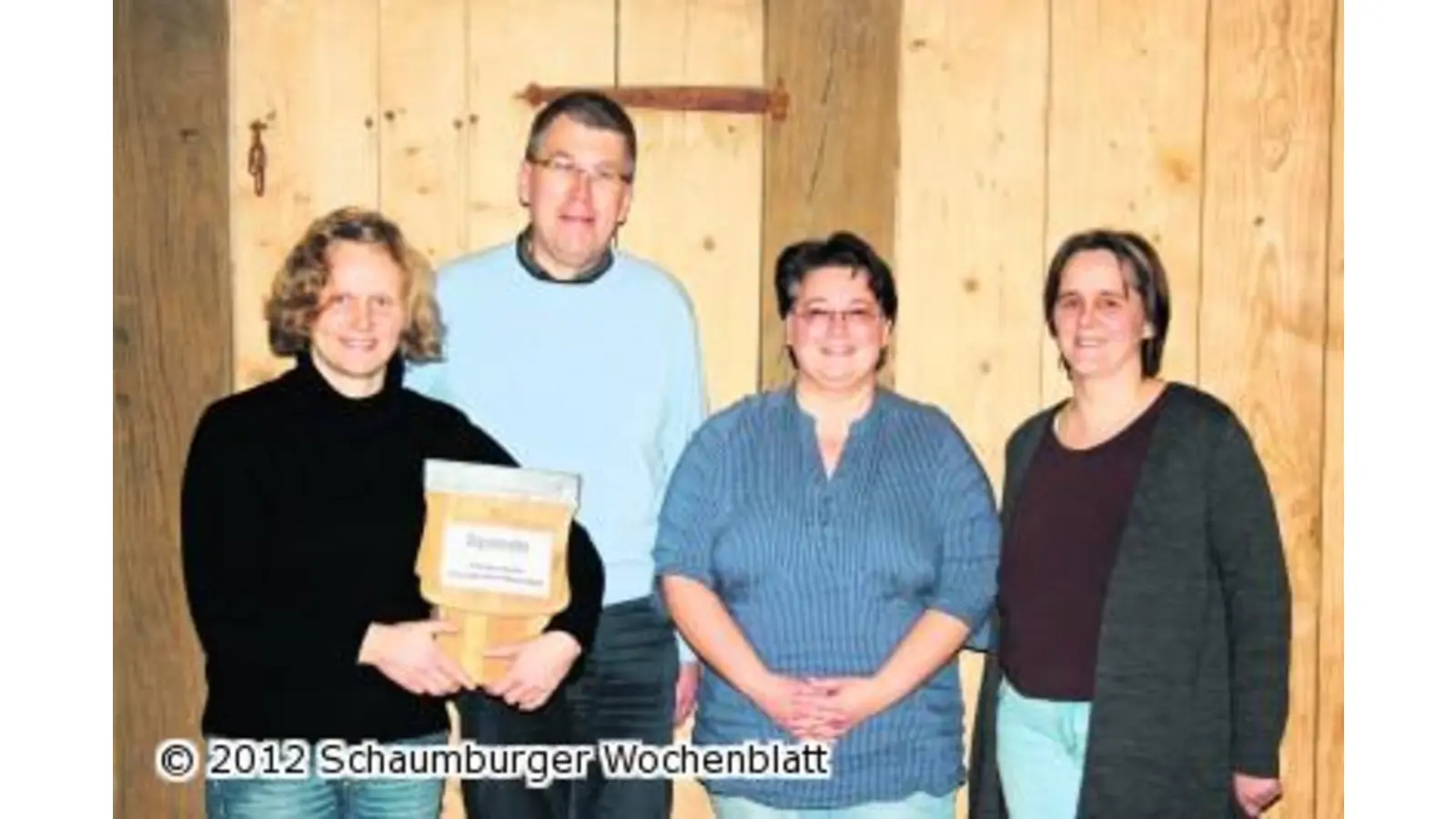 Neue Gesichter für den Vorstand des Fördervereins (Foto: em)