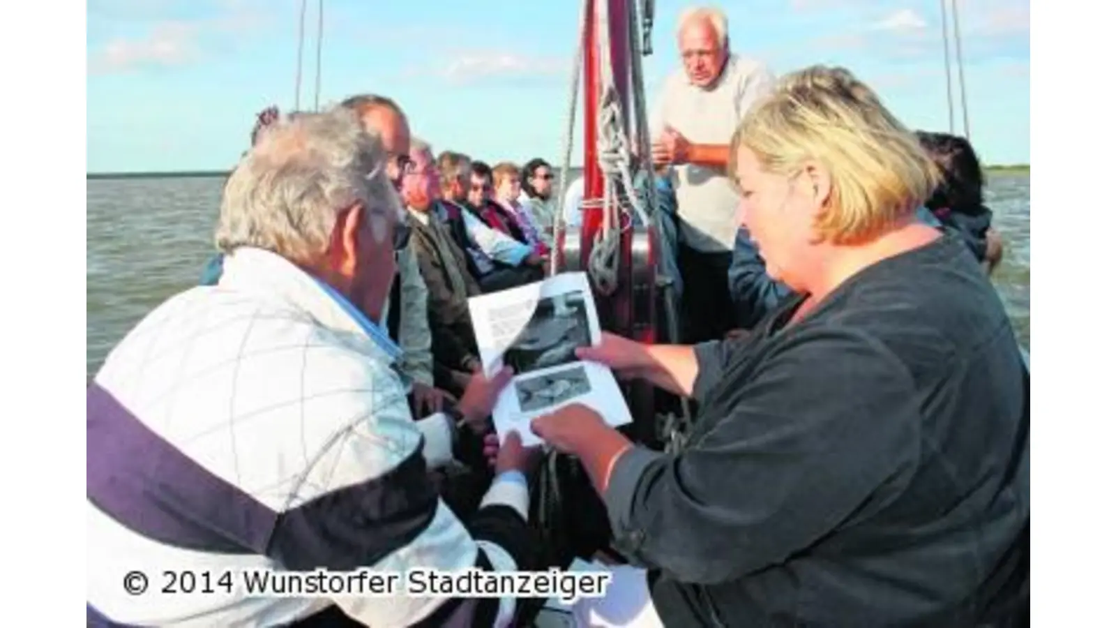 CDU-Mitglieder wirbeln den Schlamm auf (Foto: tau)