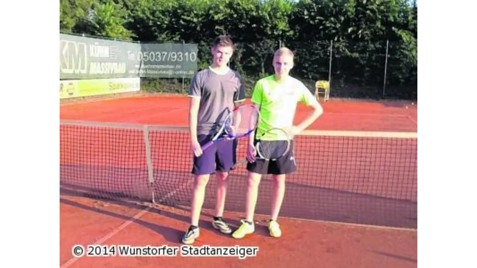 Tennis A-Junioren Endrundensieger (Foto: ew)