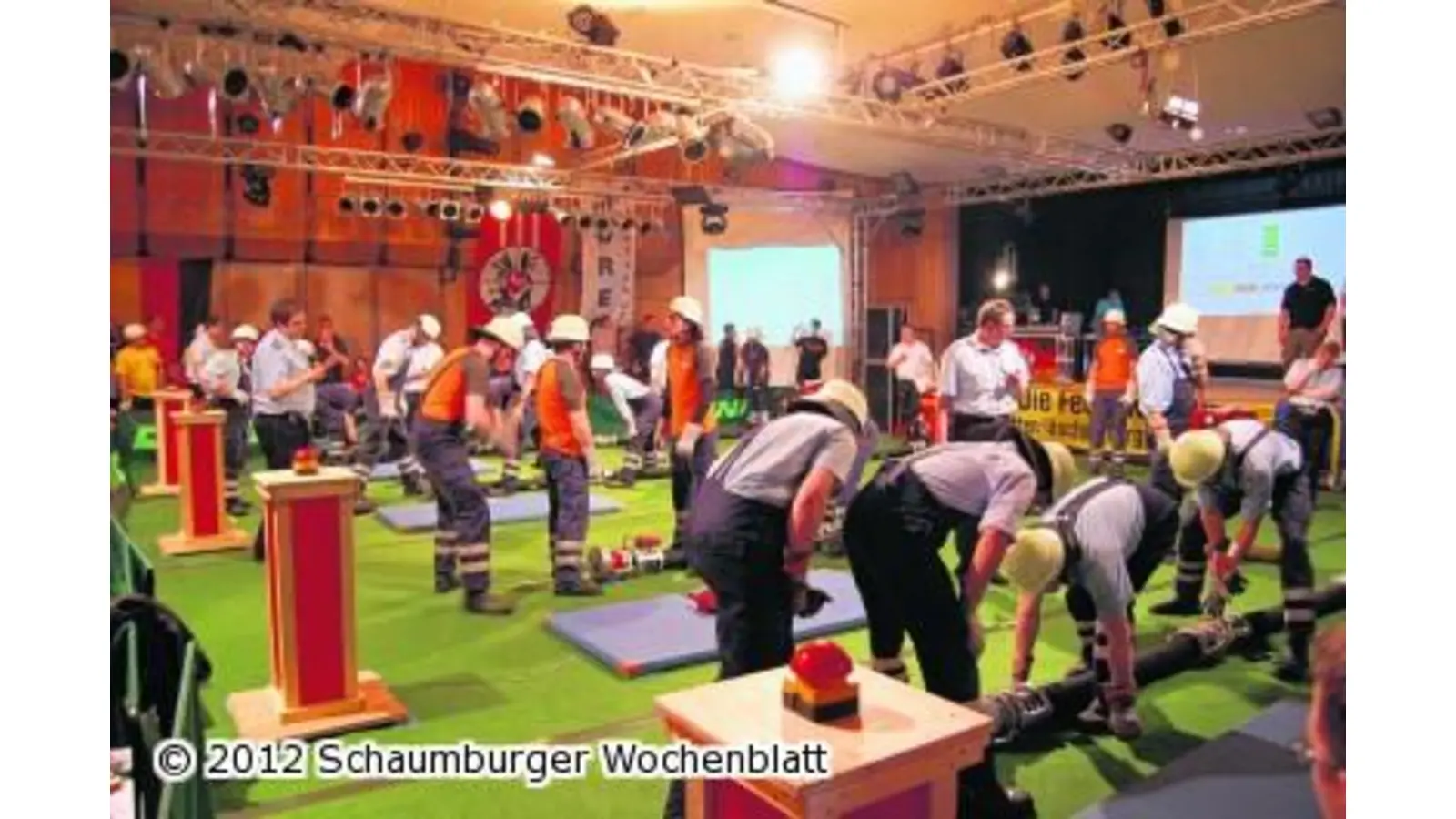 Siegessänge noch nachts zu hören (Foto: ste)