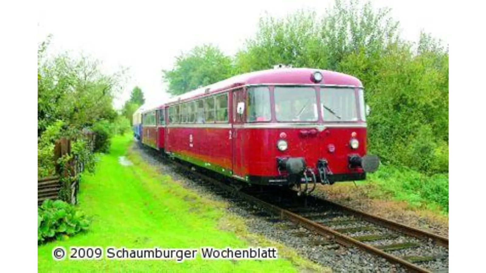 Ostertrip mit Schienenbus (Foto: km)