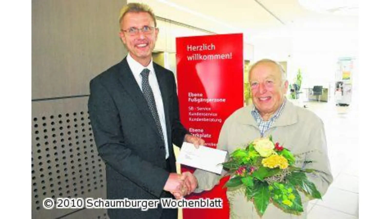 Bruno Jubin denkt sicher auch an die Enkelkinder (Foto: red)