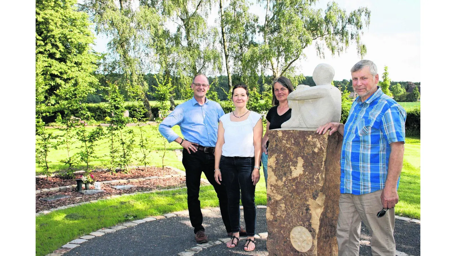 Friedhof Heuerßen hat neue Flächen für Urnengräber (Foto: pp)