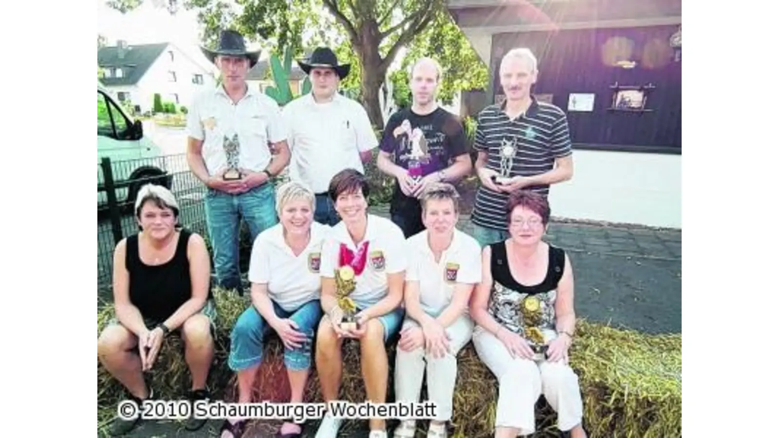 Mit der Winchester auf den Geier (Foto: km)