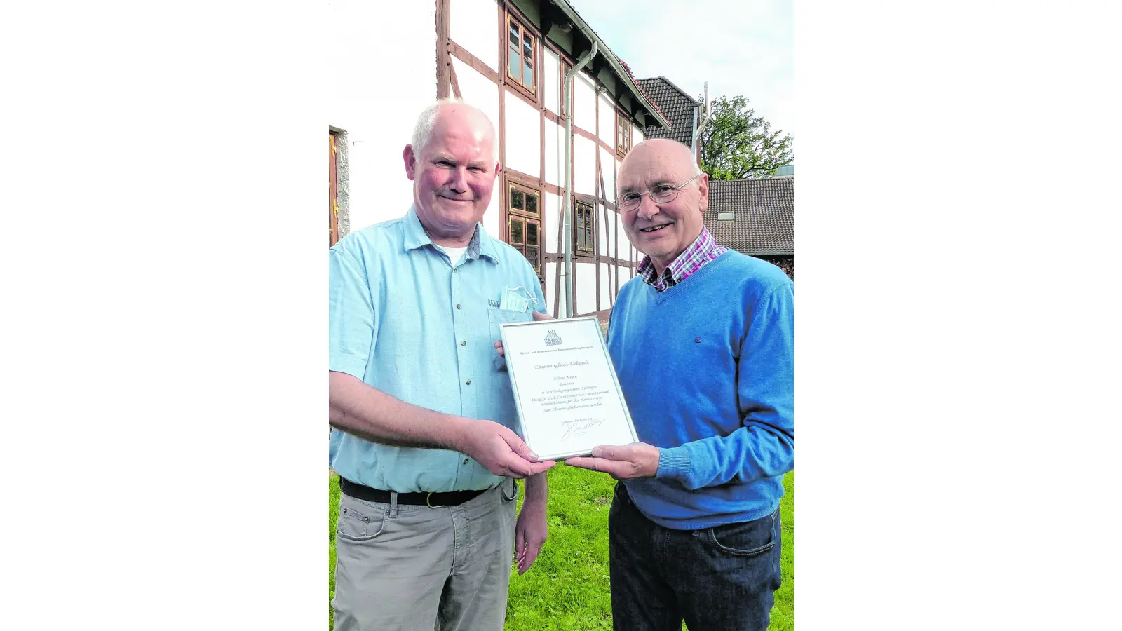 Jubiläum für den Verein und sein Gesindehaus (Foto: al)