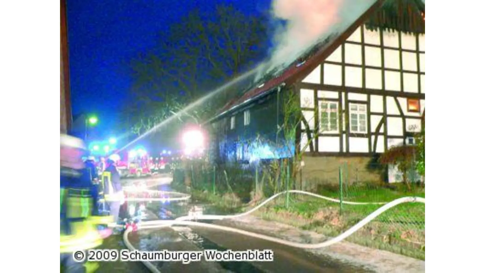 Feggendorf hilft nach Großfeuer (Foto: al)