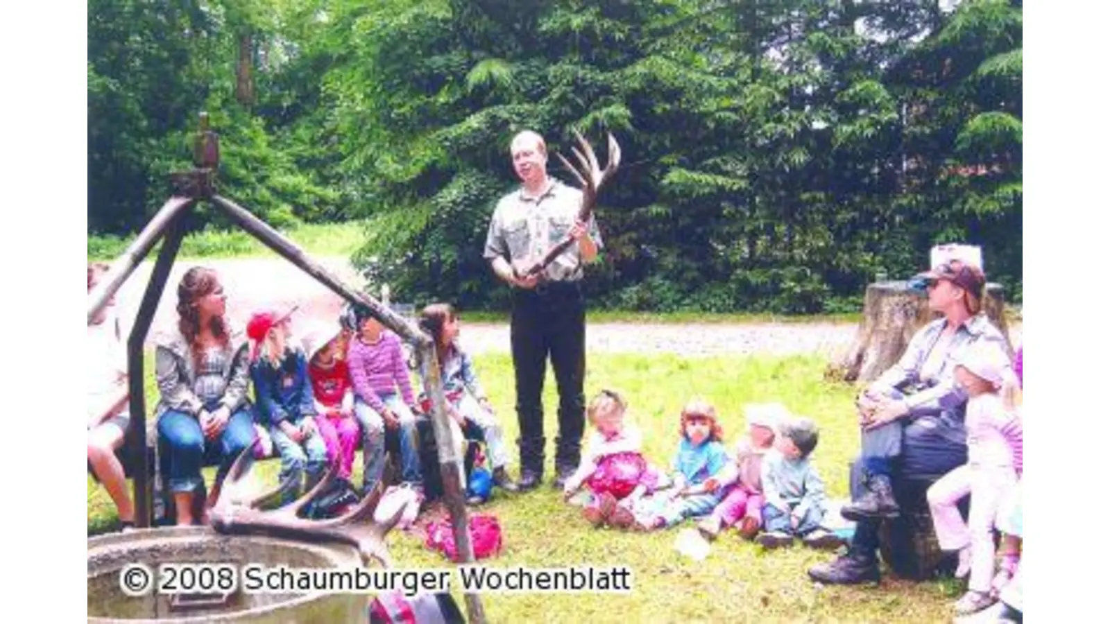 Picknick unter Blättergrün (Foto: ih)