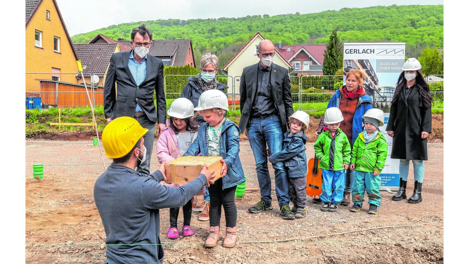 Grundstein für neue Kita gelegt (Foto: ste)