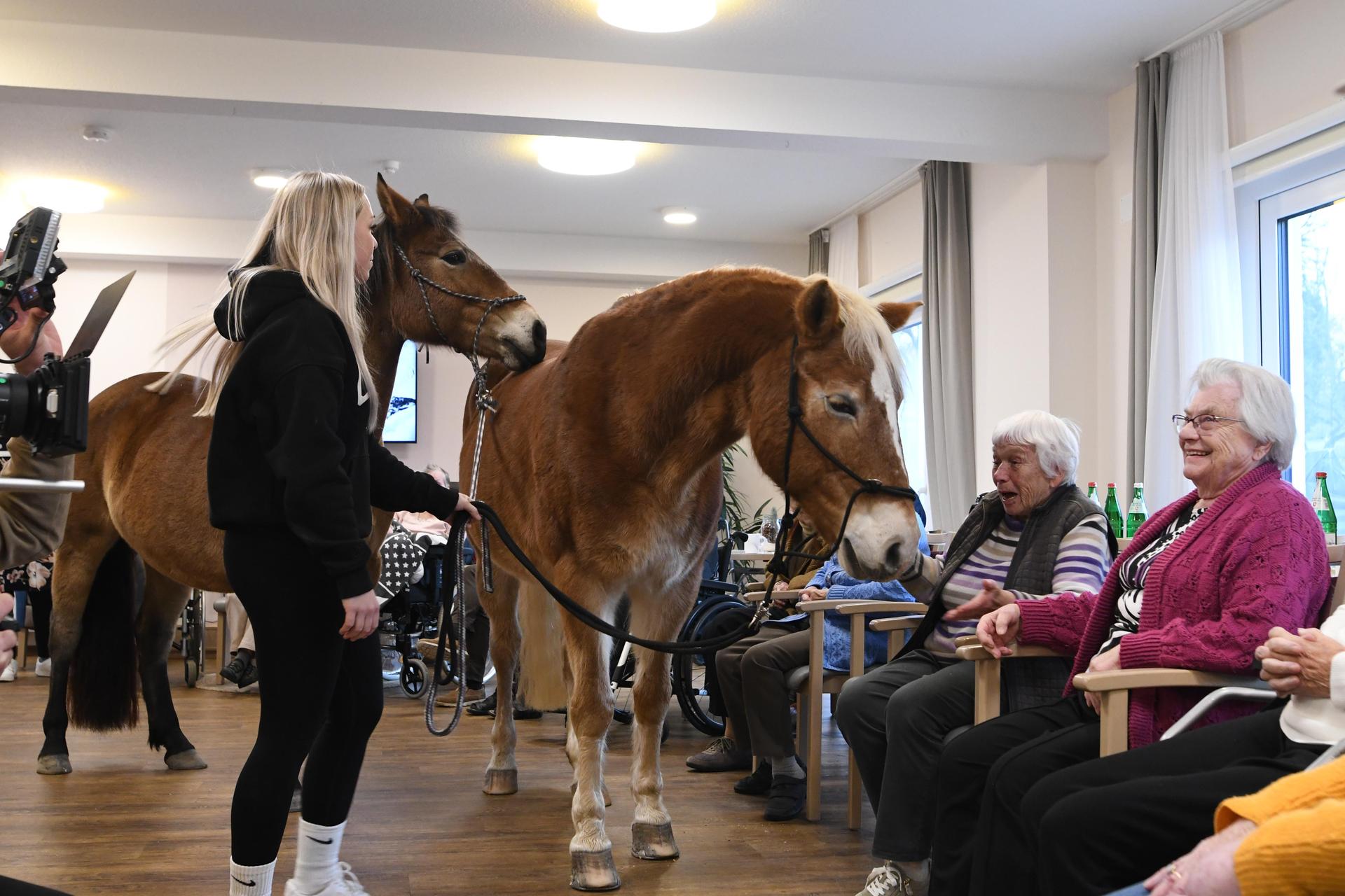 Pony Wega und Nele Plaßmeier (Foto: nd)