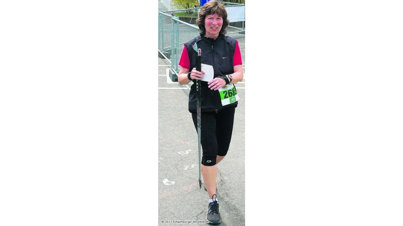 Brigitte Schmieding beste Frau beim Hollenmarsch (Foto: pp)