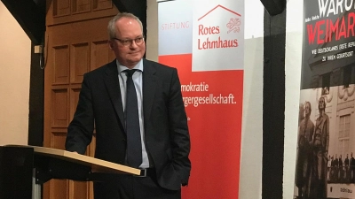 Bei einem früheren Vortrag: Heiko Holste in der Abtei. (Foto: privat)