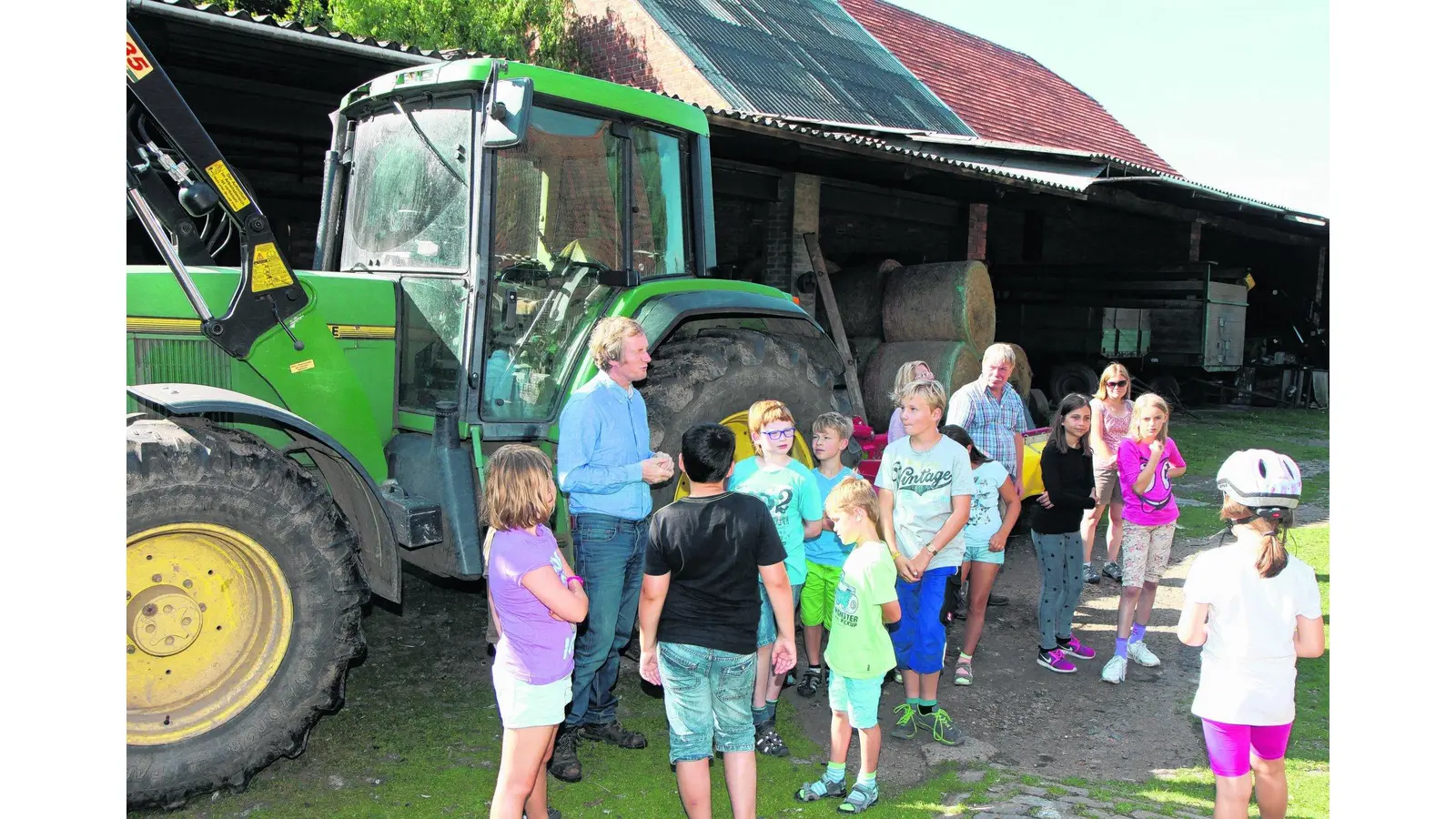 Zu Besuch beim Biobauern (Foto: bb)