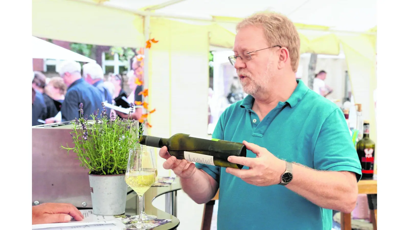Genuss bei hochsommerlichen Temperaturen (Foto: bb)