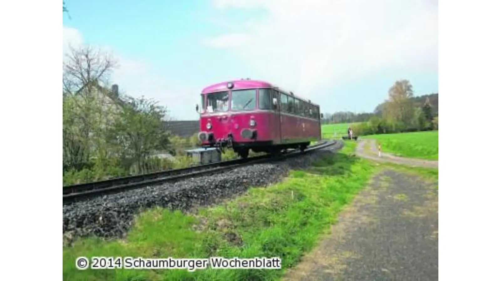 Schienenbus geht wieder auf die Strecke (Foto: bb)