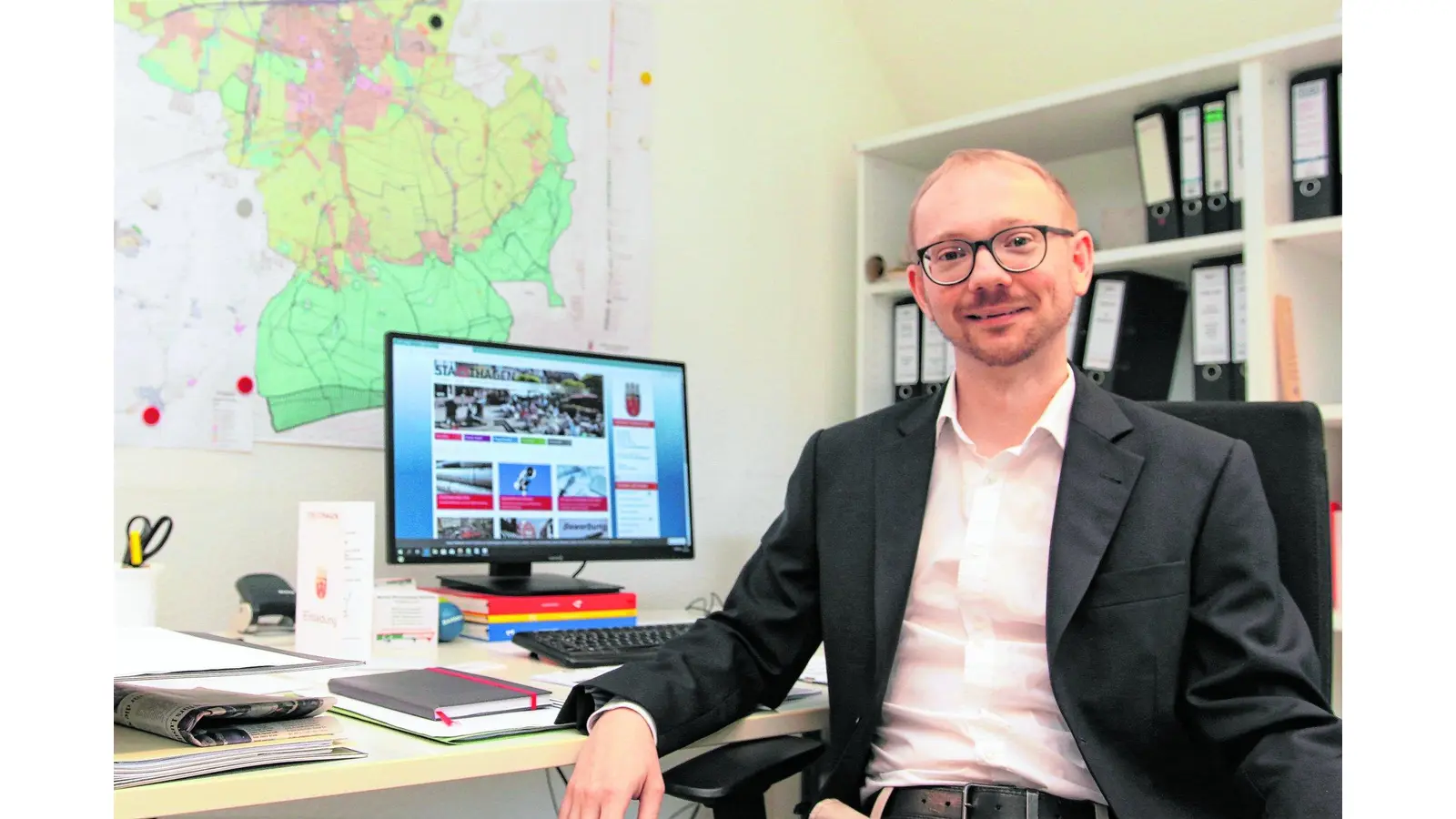 Neuer Stadtplaner Interesse am großen Aufgabenfeld (Foto: red)