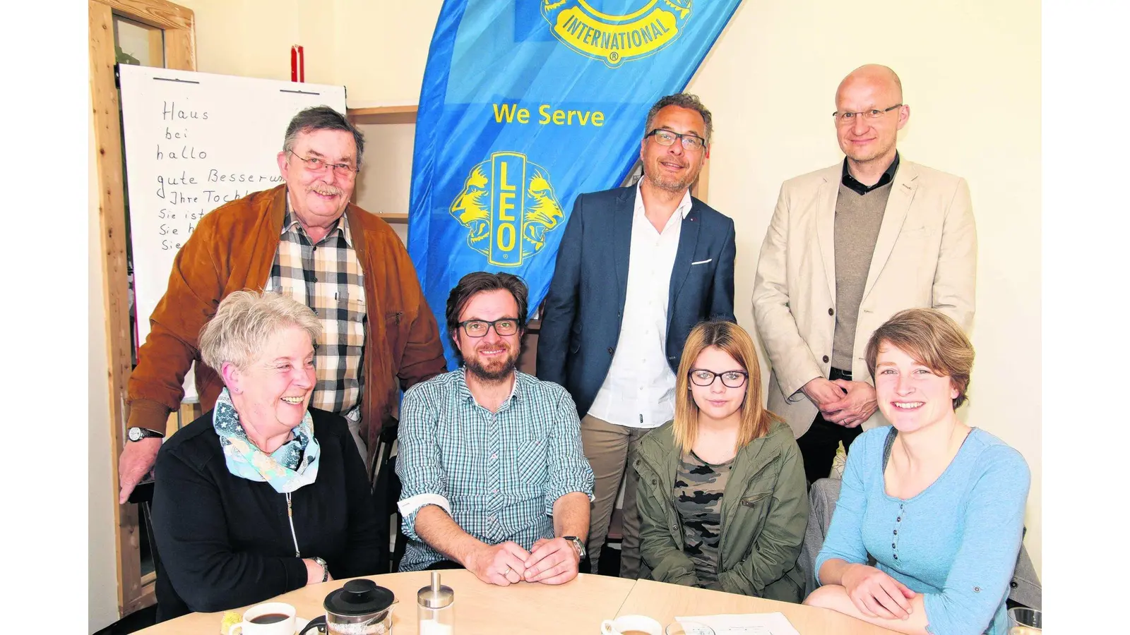 Schon eine angenehme Pflicht für den Lions-Club (Foto: gi)