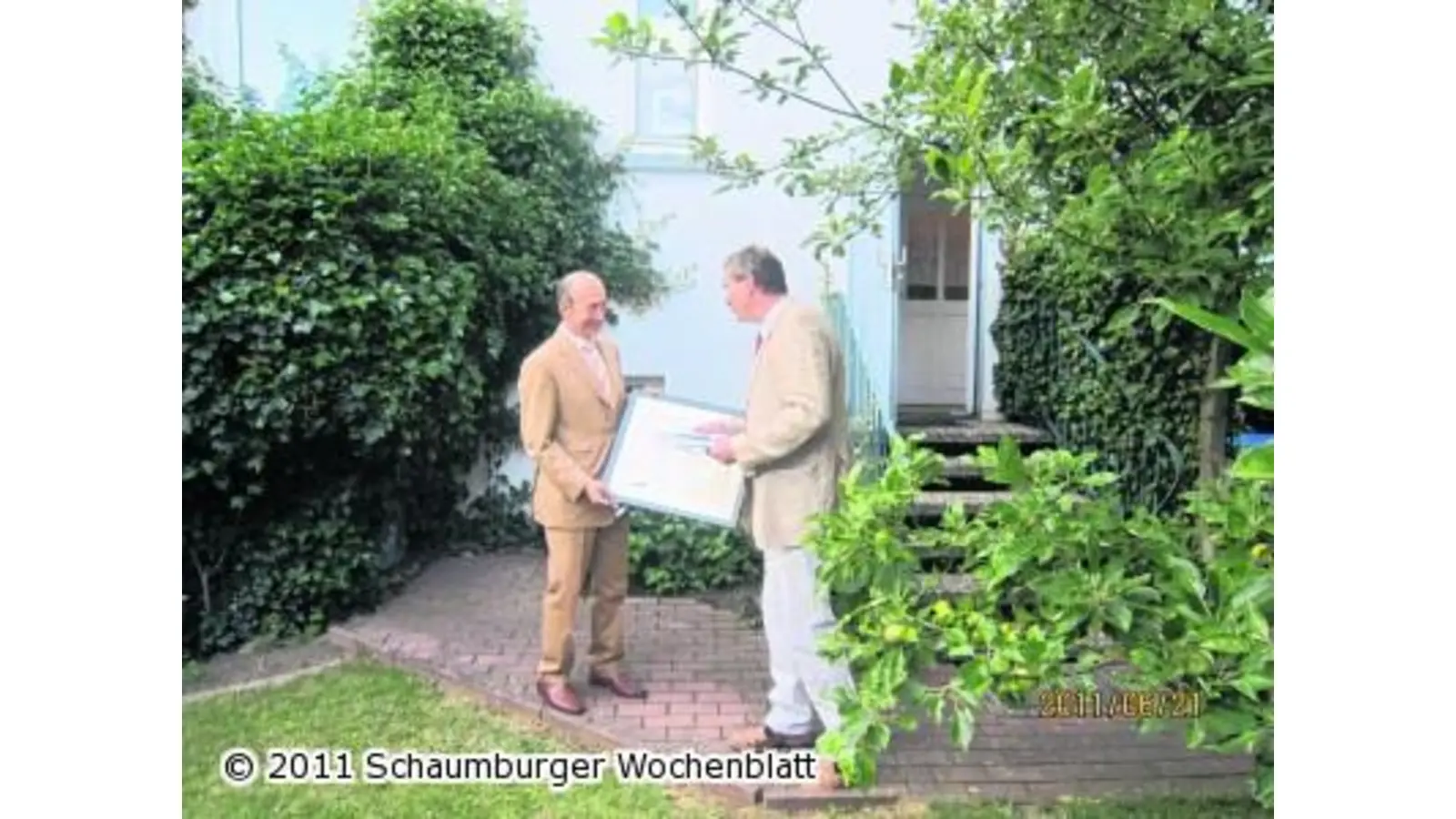 Der neue Präsident des Rotary Clubs ist nun in Amt und Würden (Foto: red)