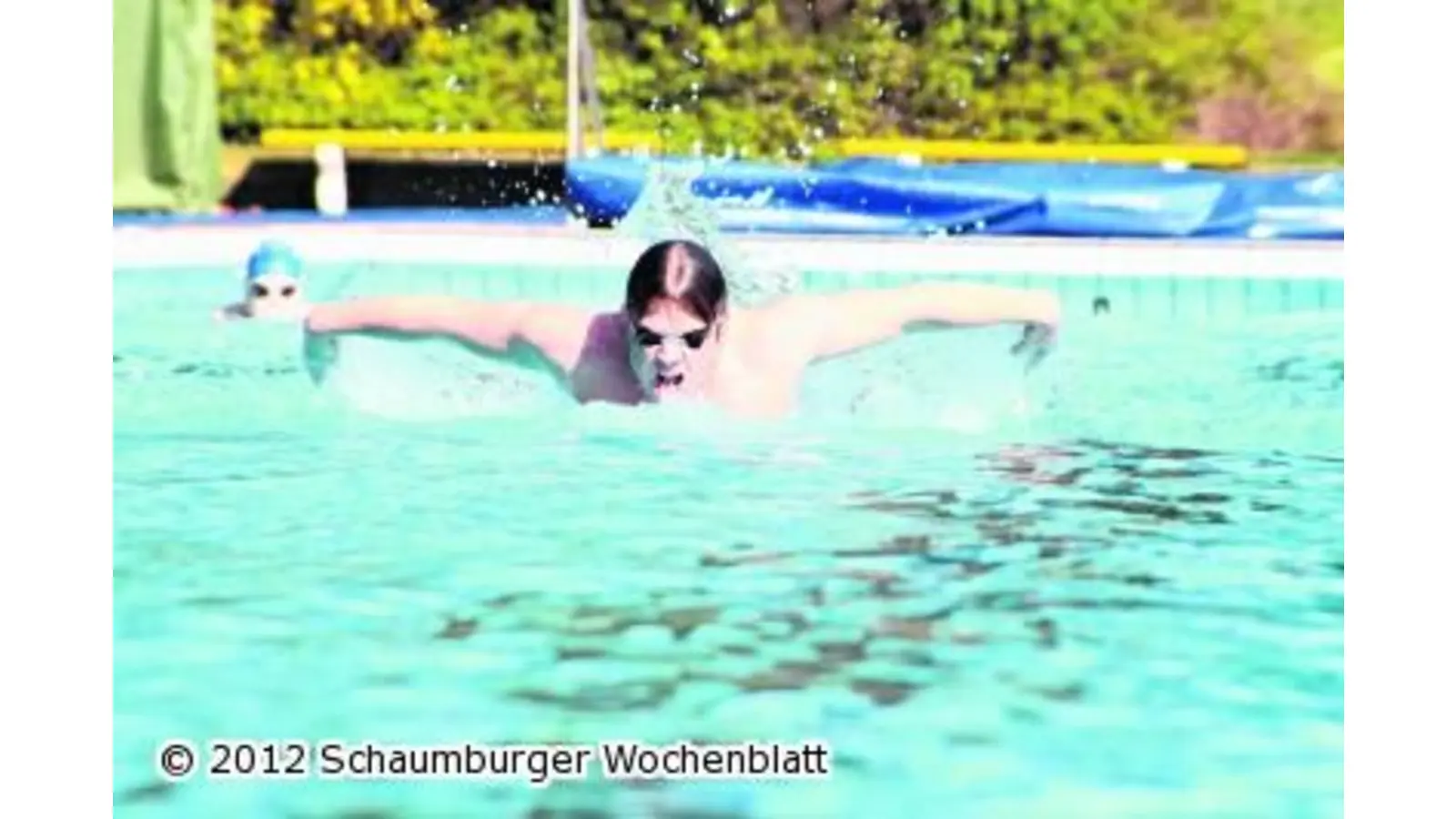 Heute fällt der Startschuss für das 24-Stunden-Schwimmen (Foto: bb)