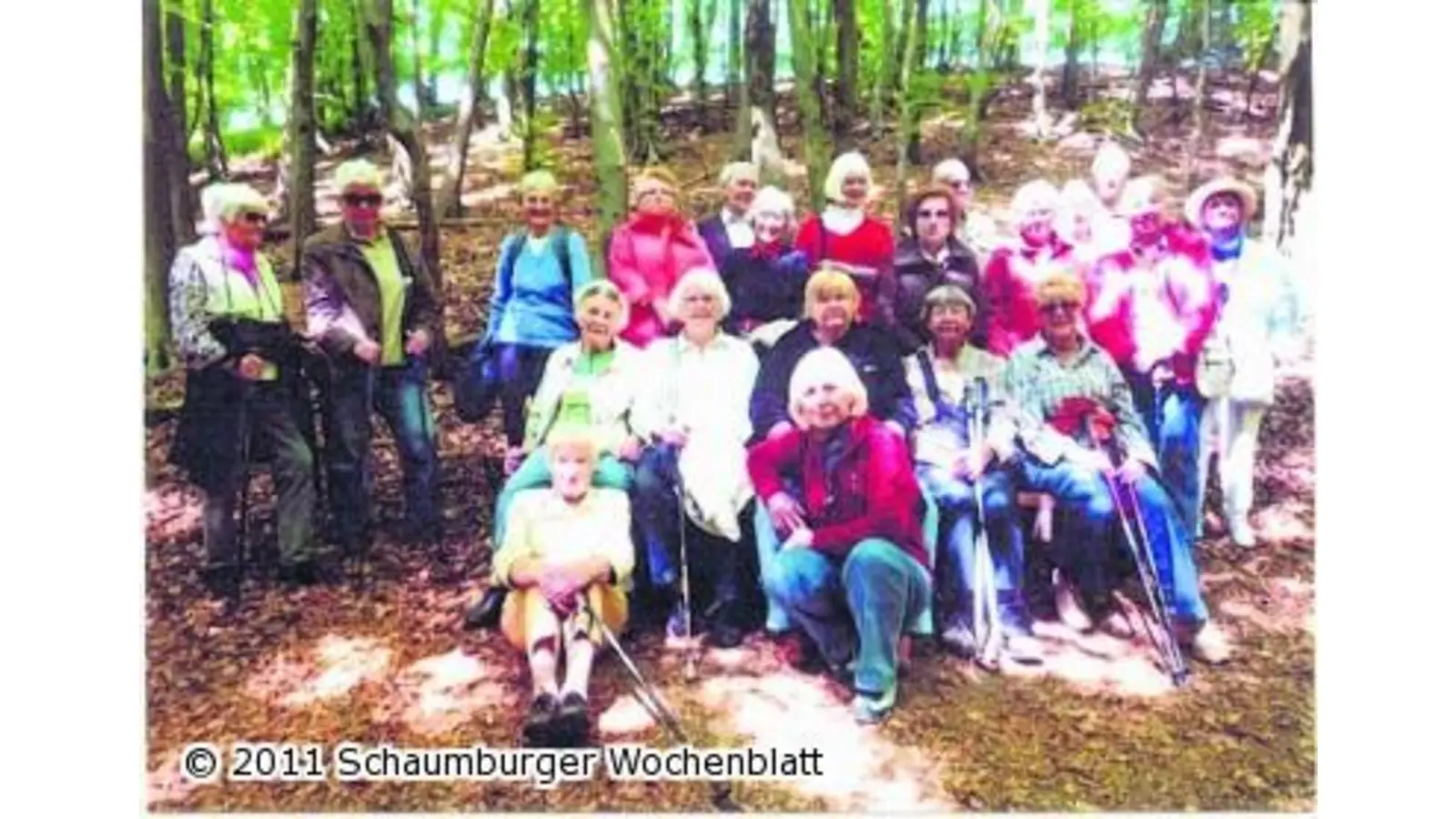 Heimatbund auf Wandertour (Foto: ste)