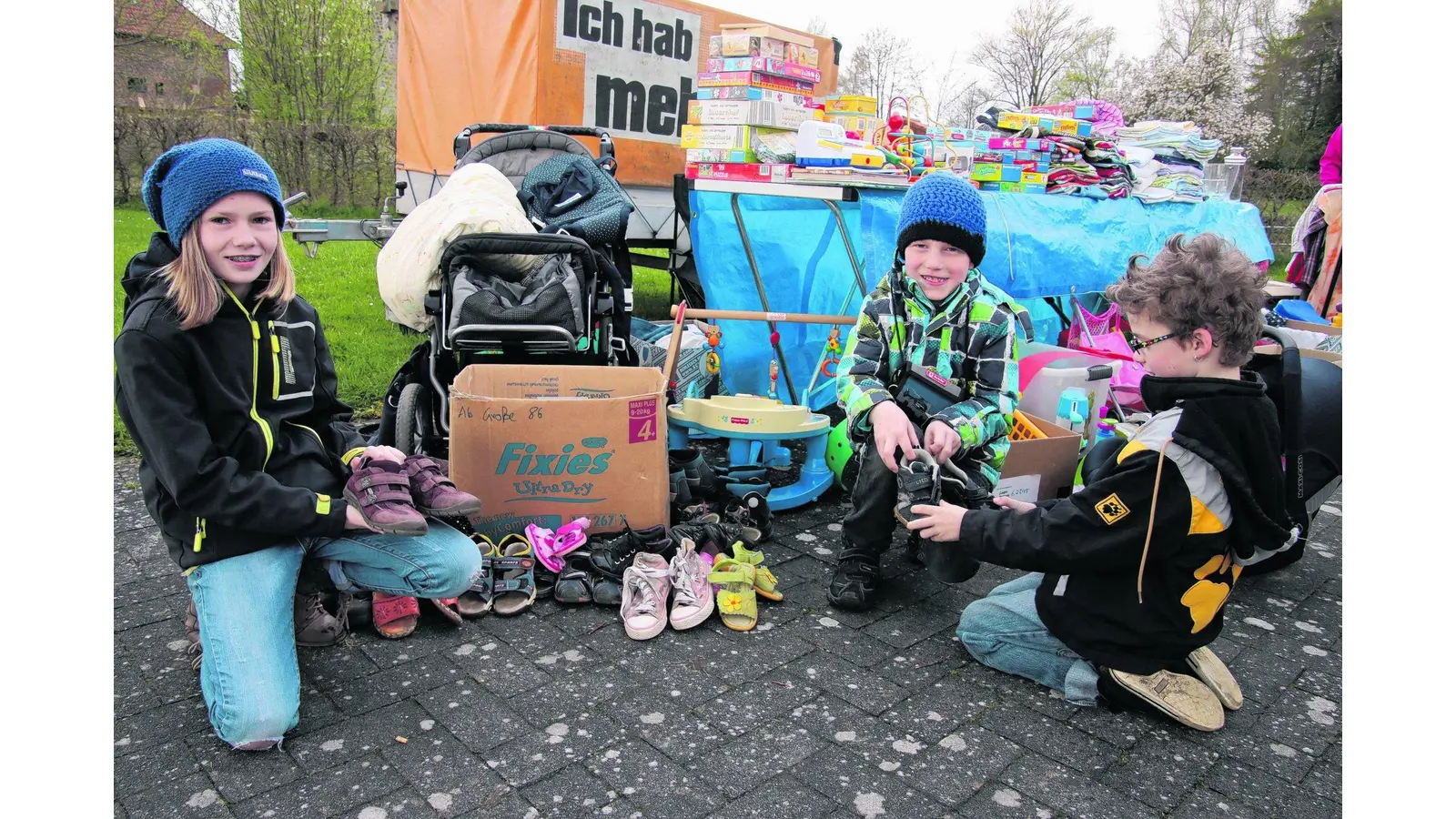 Flohmarkt ohne Regen (Foto: gi)