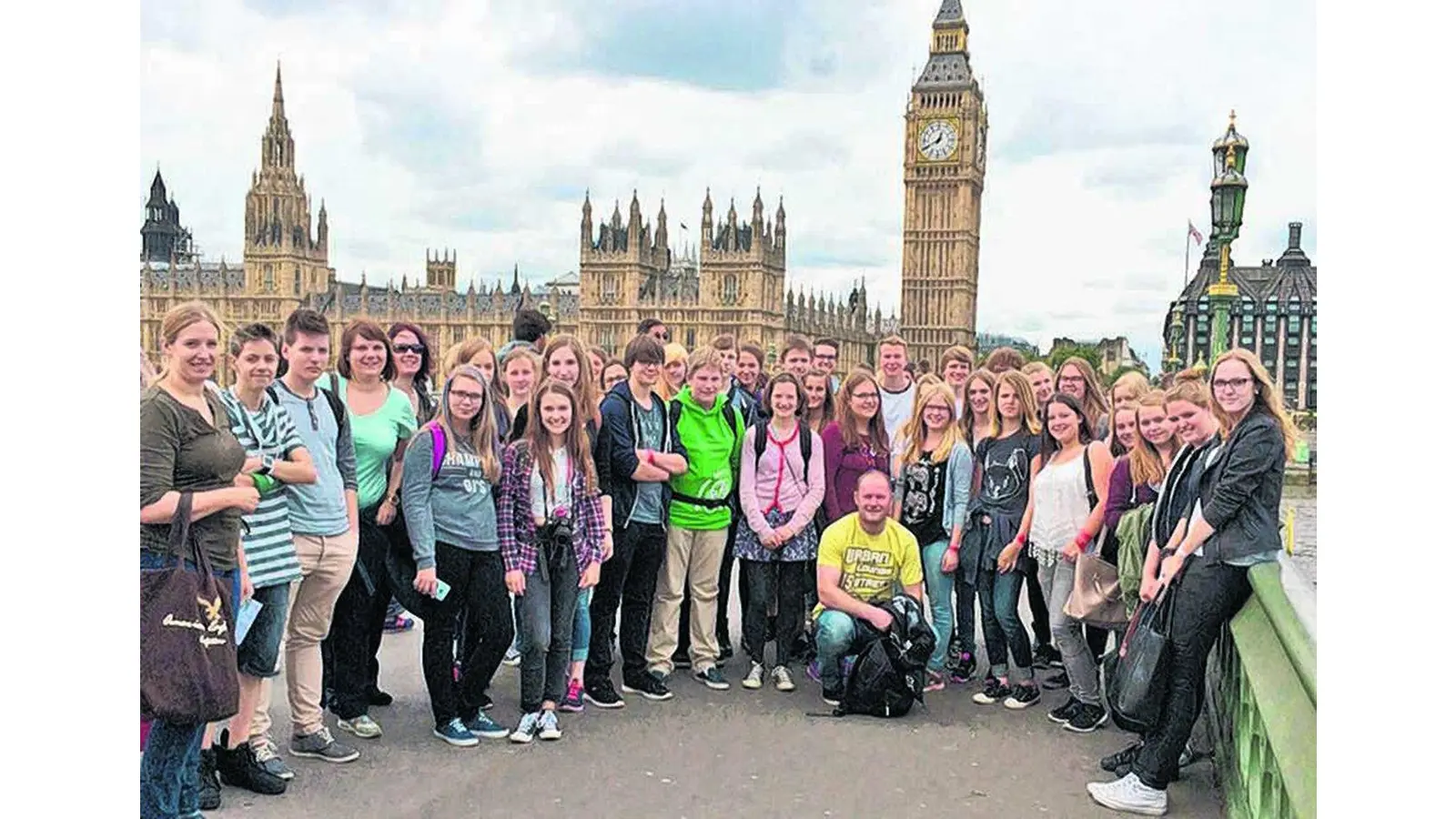 S-Club der Sparkasse Schaumburg auf Tour in London (Foto: cr)